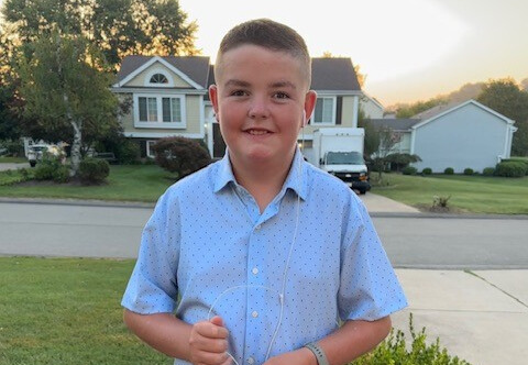 Jimmy, patient with an inoperable brain tumor