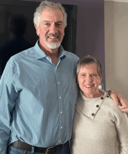 Dedicated fundraisers, Lou and Lois Fedel