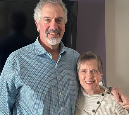 Dedicated fundraisers, Lou and Lois Fedel