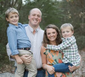 Sawyer, patient with FAOD, and his family
