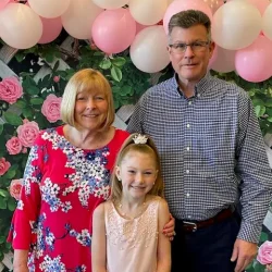 Iris and her grandparents