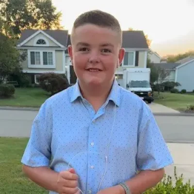 Jimmy, patient with an inoperable brain tumor